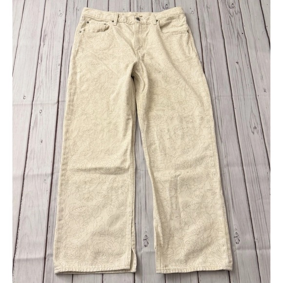 Levi's x Ganni Loose Slit Straight Jeans Size Women's Size 30‎ Inseam 28